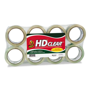 Duck® Heavy-duty Carton Packaging Tape, 3" Core, 1.88" X 55 Yds, Clear, 6-pack freeshipping - TVN Wholesale